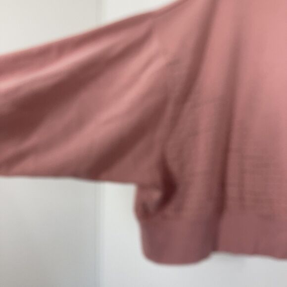 San Diego Padres Sweatshirt Womens XL Pink MLB Baseball Nike Swoosh Sleeve Crop - Picture 10 of 16